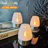Luzes Solares Transfronteiriças, Velas, Luzes Decorativas de Atmosfera, Luzes Solares para Jardim, Luzes Noturnas Externas, Halloween