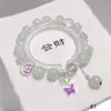 Explosões Super Fada Mori Cristal Lua Pulseira Feminina Design de Nicho Estudante Joker Cor Doce Pulseira de Namorada