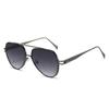 Nuevas gafas vintage casuales para conducir y viajar, gafas de sol ins, moda europea y americana, personalidad simple, gafas de sol de doble puente