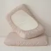 Juego de dos fundas de almohada universales de algodón, 48cmx74cm, funda de almohada de espuma viscoelástica, funda protectora a prueba de suciedad para almohada individual de látex