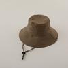 Sombrero de ala ancha de color liso para niños, sombrero de pescador fino de verano a prueba de sol, sombrero a prueba de sol para montañismo al aire libre, sombrero de pescador para padres e hijos