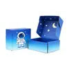 Cajas de Avión a Color de Gama Alta, Impresión Personalizada a Doble Cara, Embalaje para Comercio Electrónico Transfronterizo, Cajas de Color para Entrega Express, Cajas de Cartón Corrugado Extra Resistente