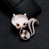 Jóias Roupas Antiderrapante Liga Corpete Pin broche Cross-border Strass Flor Pérola Broche Olho de Gato