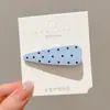 Pinza lateral para el cabello simple y elegante para mujer, sin costuras, fresca y estilosa, alto valor estético, accesorio para el cabello suave y versátil