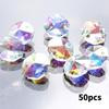 Contas octogonais de 14 mm contas soltas acessórios cortina de contas de cristal acessórios DIY acessórios de iluminação