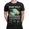 Camisetas Masculinas SilenT Hill 2 Roupas de Algodão Casuais Manga Curta