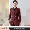 Novo Terno Chinês terno Feminino 2024 Outono e Inverno Novo Alta Qualidade Profissional Roupa de Trabalho Temperamento Moda Nacional Terno Jaqueta