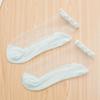 Primavera y verano nuevo calcetines de tarjeta de perlas transparentes niñas dulces calcetines cortos japoneses cara fondo antideslizante calcetines de fábrica