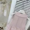 Vestido para Meninas Ningli, Estilo Princesa, Vestido Colete Estiloso, Vestido de Verão para Bebê Menina com Laço, Vestido Versátil Estilo Coreano para Crianças Pequenas