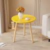 Mesa Redonda Pequeña, Mesa de Café Pequeña, Sala de Estar, Hogar, Apartamento Pequeño, Dormitorio, Mesa Pequeña, Mesa Lateral para Sofá, Mesa de Té Simple, Mini Balcón