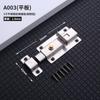 Fechadura de mola automática de aço inoxidável espessado fivela de porta de banheiro ferrolho de porta trinco de porta pinos de porta fabricantes atacado