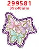Accesorios Acrílicos de Dibujos Animados con Purpurina Transfronterizos Accesorios para Joyería DIY de Resina Parche Pasador Pasador Gt-Z-299273