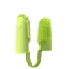Limpieza de Dientes para Mascotas Set de Dedos de Silicona Cepillo de Dientes Gatito Eliminación de Sarro Dental Halitosis Perro Cepillado Suministros Dentales