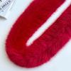 Venta al por mayor Nuevas Tiras de Piel Sintética de Zorro 10 cm Superficie Grande de Piel Tiras para Capa Sombrero Accesorios de Ropa DIY Tiras de Peluche