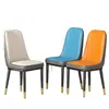 Cadeira de jantar para uso doméstico e comercial, cadeira de hotel restaurante de luxo leve, mesa e cadeira de jantar modernas minimalistas, cadeira de reunião com encosto