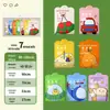 Capa de Chuva Descartável Infantil Cartão Portátil Corpo Inteiro Bebê Adulto Poncho Espessado Aluno do Ensino Fundamental Especial Viagem