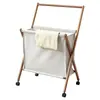 Cesta de Armazenamento de Roupa Suja Estilosa e Moderna, Cesto de Roupa Dobrável Doméstico de Grande Capacidade, Essencial para Guardar Roupas