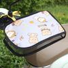 Guantes de Protección Solar Eléctrica de Verano Cubierta de Manillar de Parasol para Motocicleta Transpirables Dibujos Animados Tridimensionales Impermeables Guantes de Montar