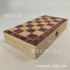 Caja de Pino Personalizada para Ajedrez y Cartas Caja de Embalaje de Madera Set Embalaje para Regalo Tapa Abatible Hebilla Metálica Caja de Madera