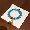 Pulsera de Ojo de Gato con Perlas Estilo Coreano Sensación de Alta Gama Pulsera Estilo Meilade Moda de Lujo Ligero Joyería de Mano Versátil Venta al por Mayor