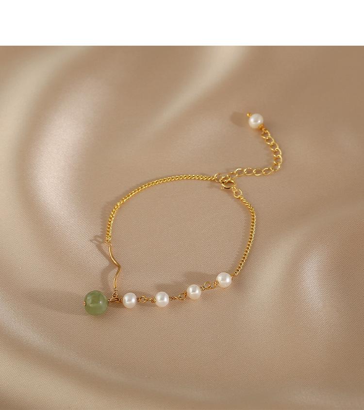 智贝详情图_72022年款和田玉珍珠手链女小众设计高级感in