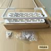 Estante de Almacenamiento con Ventosa para Pared sin Perforaciones para Baño, Montado en la Pared, para Baño, Inodoro, Lavabo, Estante de Almacenamiento de Cocina
