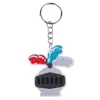 Chaveiro Escudo do Trono do Cavaleiro Armadura Castelo Desenho Animado Decoração de Mochila Amazon Aliexpress Shein Chaveiro
