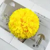 Crisantemo Esférico Grande Simulado DIY Suministros para el Día de Muertos Flores Falsas Crisantemo de Dos Colores Materiales de Decoración para Escenas Conmemorativas Adornos