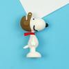 Muñeca Grande Creativa de Dibujos Animados Snoopy Muñeca Linda diy Colgante Llavero Accesorios para Llavero de Bolso