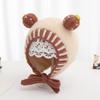 Otoño e Invierno Sombreros para Niños Sombreros Tejidos Versión Coreana Cactus de Dibujos Animados Súper Lindo Bebé Sombreros de Lana Cálidos Gorros Pulóver