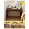 Mesa com Estante Integrada Mesa de Estudo Doméstico para Estudantes Mesa de Escritório Simples Novo Modelo 2026 Mesa de Computador de Parede para Quarto