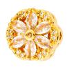 Colgante de Moda Tendencia para Influencers, Cobre con Circonita Microincrustada para Mujer, Accesorio Versátil para DIY, Colgante Estilo Chino sin Cadena