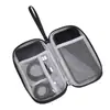 Bolsa de almacenamiento para cargador de cable de datos de doble capa para viajes transfronterizos, bolsa digital multifuncional, bolsa de pasaporte para viajes