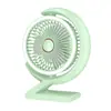 Ventilador de clipe de mesa 6 polegadas ventilador de circulação de ar forte carregamento usb ventilador pequeno portátil iluminação de mesa ventilador elétrico