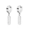 Pendientes de Acero Inoxidable para Hombre de Amazon Transfronterizo Estilo Europeo y Americano Personalidad Set de Ear Cuff con Forma de Hoja para Mujer Estilo Minimalista
