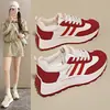 Zapatos Nuevos Estilo Coreano para Papá que Aumentan la Altura Interior para Mujer, Zapatos Deportivos Casuales para Correr Estudiante Otoño 2026, Suela Gruesa 25527