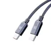 Cabo de Dados Duplo Type-C Jingyao 120W Carregamento Rápido Fio Aplicável ao Apple 15 Huawei Glory 6A Linha de Carregamento Rápido Transfronteiriço