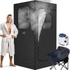 Caja de Sauna de Cuerpo Completo, Máquina de Vapor Plegable para el Hogar, Caja de Baño de Sauna, Sala de Sauna, Sala de Sauna, Dispositivo de Sauna para el Hogar
