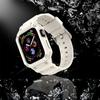 Adecuado para Correa de Reloj Integrada de Apple Silicona Anticaídas Iwatch9876543 Color Sólido Sin Palabras Correa de Reloj Tpu Venta al por Mayor
