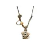 Collar de Cadena Larga de Cuerda Trenzada Cachorro Barista Lindo Versátil Cadena Clavícula Accesorio de Temperamento Exquisito Collar con Colgante