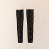 Meias Lolita de Renda para Mulheres Adultas, Meias Finas de Tela Preta e Branca Transparentes de Meia-Panturrilha, Meias Femininas Cor de Pele, Atacado do Fabricante