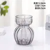 Vaso de Vitral Boneco de Neve Pequeno Vaso Decorativo Hidropônico para Plantas Verdes Criativo Simples Criativo Arranjo de Flores de Mesa para Sala de Estar