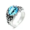 Jin Ziying joyería anillo de acero de titanio anillo de ojo de acero inoxidable anillo de ojo triangular fabricantes al por mayor