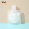 Bolsas de refil para viagem para limpador facial, shampoo, gel de banho, kit portátil de produtos de higiene pessoal líquidos para viagem