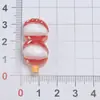 Brochetas de Fruta con Lentejuelas Creativas Hechas a Mano DIY Pegamento de Crema Resina Accesorios Pequeños Decoración para Zuecos Materiales al Por Mayor