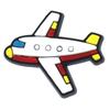 Comércio Eletrônico Transfronteiriço Avião Avião Flor Decorativa para Sapato Agulha de Sapato Acessórios para Sapatos Cola Macia de PVC Fivela de Sapato Removível DIY