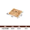 Base de Cerâmica para Panela Quente Base para Panela de Arroz Isolamento Térmico Base de Madeira Placa de Madeira Base para Panela de Pedra Placa de Ferro Bandeja de Madeira Base Anti-queimadura para Panela Bandeja Inferior Base para Assar