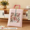 Bolsas de Empaque para Fundas de Edredón Translúcidas al por Mayor, Juego de Tres Piezas de Sábana y Funda de Almohada, Bolsas de Tote Laminadas con Botones, Bolsas de Transporte para Textiles del Hogar