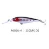 HENG JIA/Hengjia 11cm/10g Señuelo Luya Mino lengua larga equipo de pesca cebo falso venta al por mayor cebo de pesca