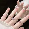 Pulseira de Zircônia Rosa em Formato de Laço para Mulheres Design de Nicho Ins Fofa e Doce Coração Menina Joia de Mão de Alto Valor
